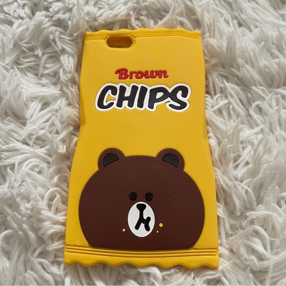 3/$25 IPhone 6 Brown Bear Silicone Case